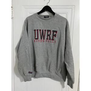 Vintage UW River Falls Falcons Crewneck Sweatshirt Size XL
